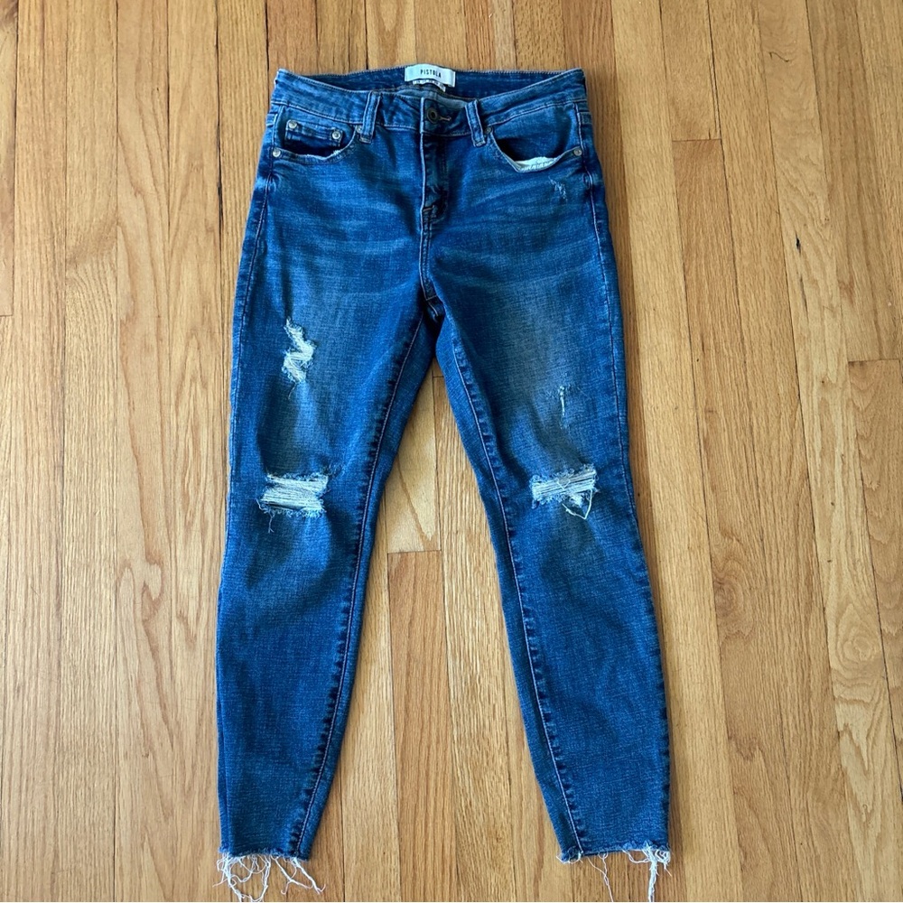 Pistola Mid-Rise Distressed Jeans Woman’s Size 28